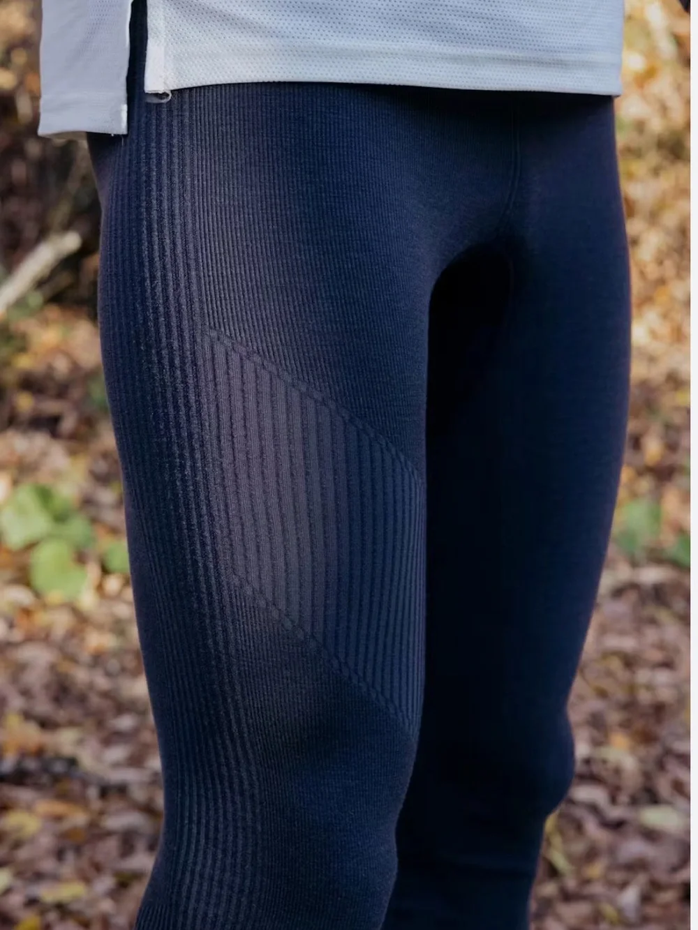 Tracksmith Mens Navy Running tights xl - Picture 2 of 9